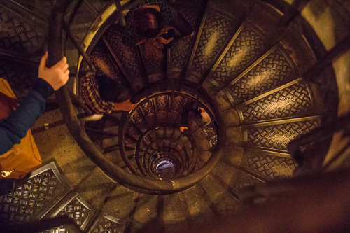 Paris Arc De Triomphe Stair Climb