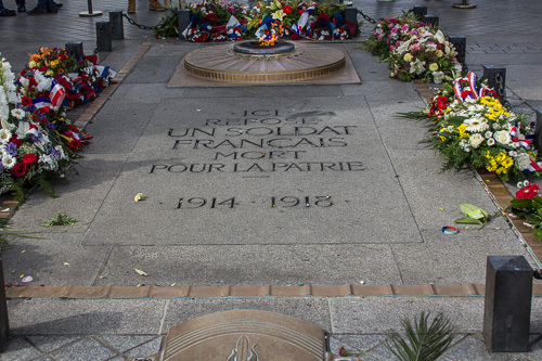 Paris Arc De Triomphe Tomb of the Unknown Soldier