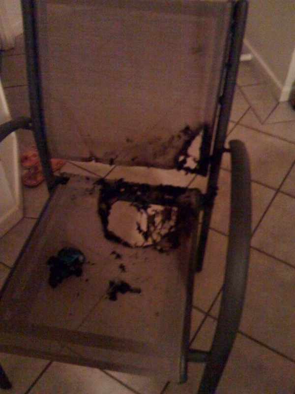 Burnt Chair
